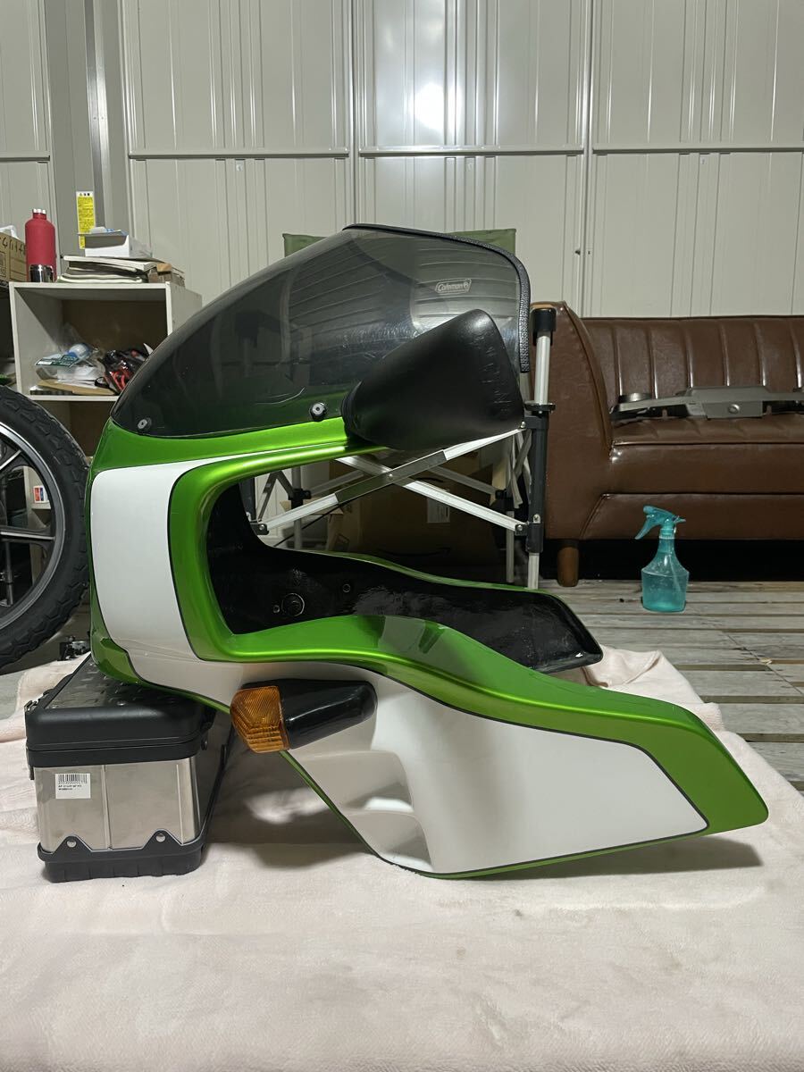ヒロセ デュアル ロケットカウル デュアルカウル CBX CBR XJR ゼファー