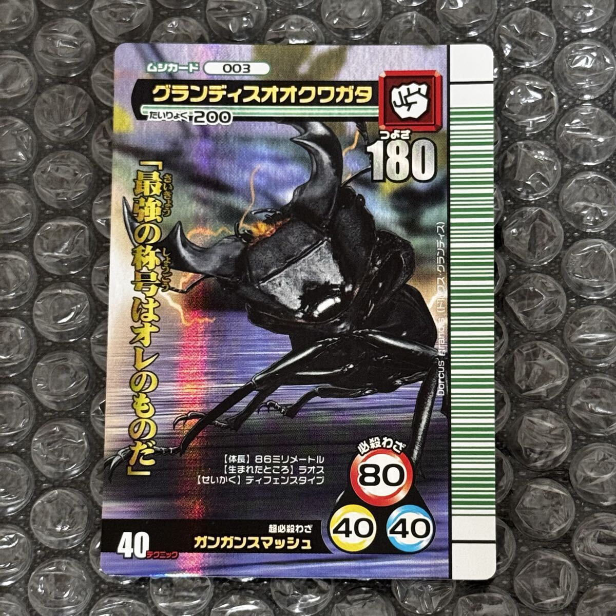 目立った傷や汚れなし】甲虫王者ムシキング 2004年夏限定バージョン 全