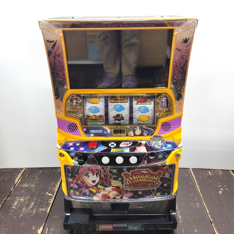 中古】初代 マジカルハロウィン パチスロ 実機 激レア パネル kpe 4