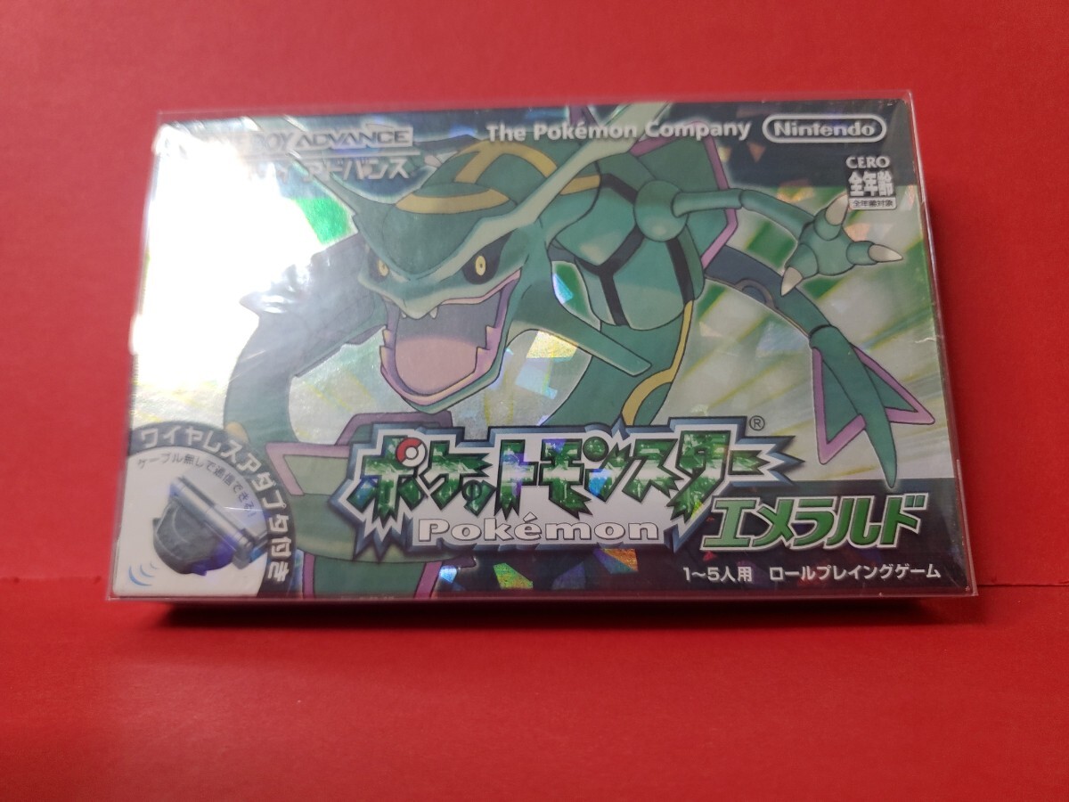 新品】1円【LEZA1570】新品未開封 激レア ポケモン エメラルド GBA