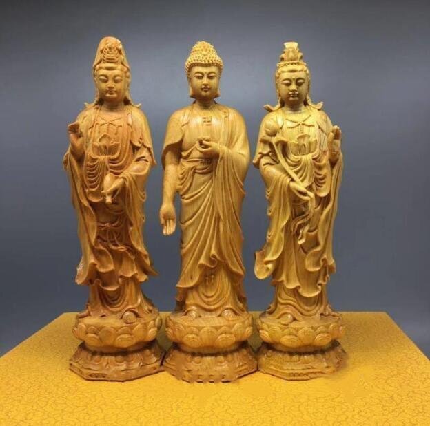 裏書有】平安鎌倉期 阿弥陀三尊像 絹本着色金泥金截金 古画 仏画