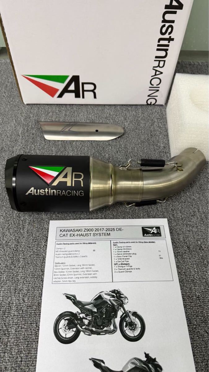 zx-6r zx636 13-20 Austin racing gp 風 マフラーの落札情報詳細
