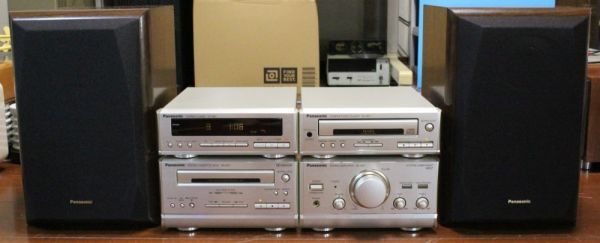 中古】ジャンク A&D LX-5050DU 電話付 CD / Wカセット システムコンポ