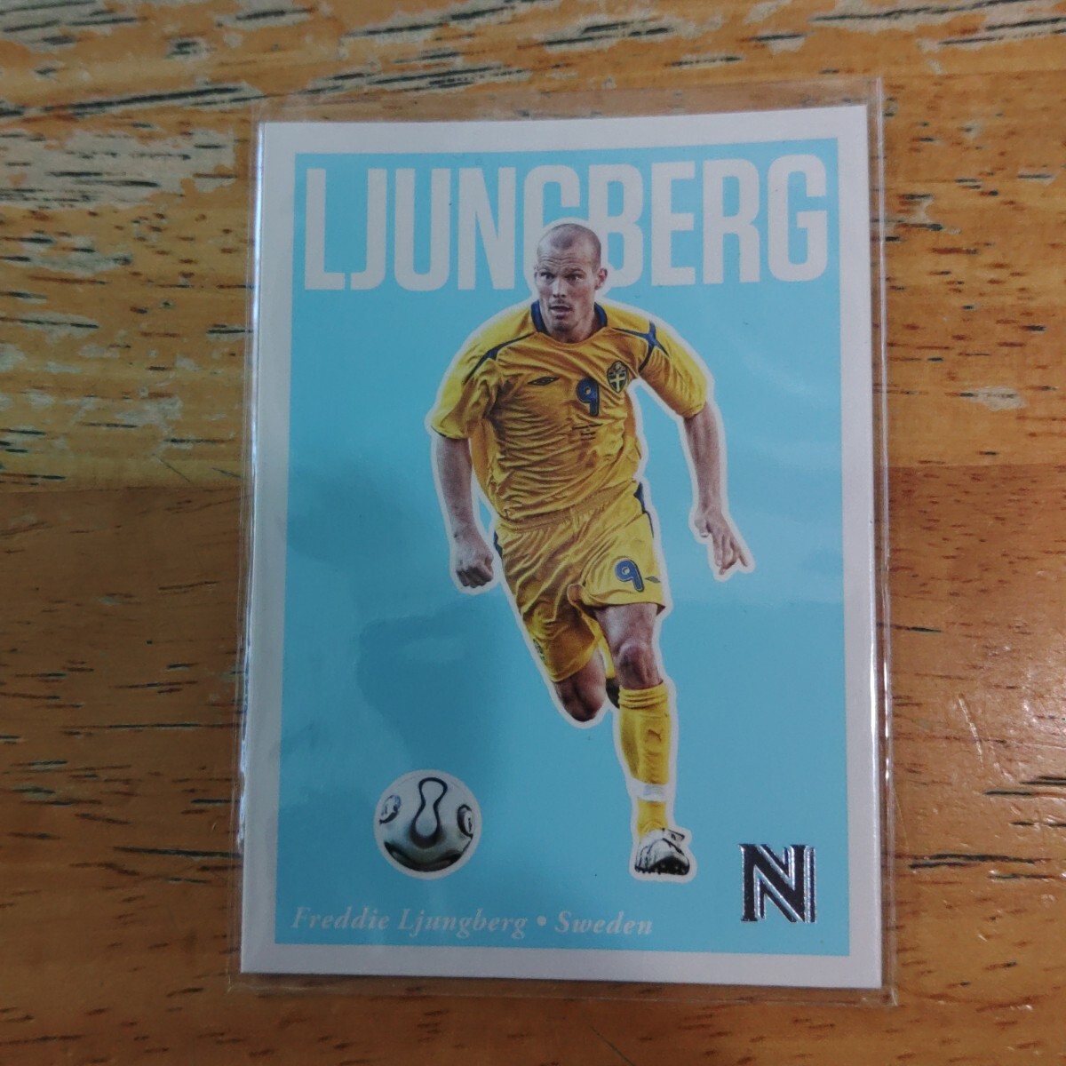 未使用に近い】スウェーデン代表 フレデリック・ユングベリ PANINI