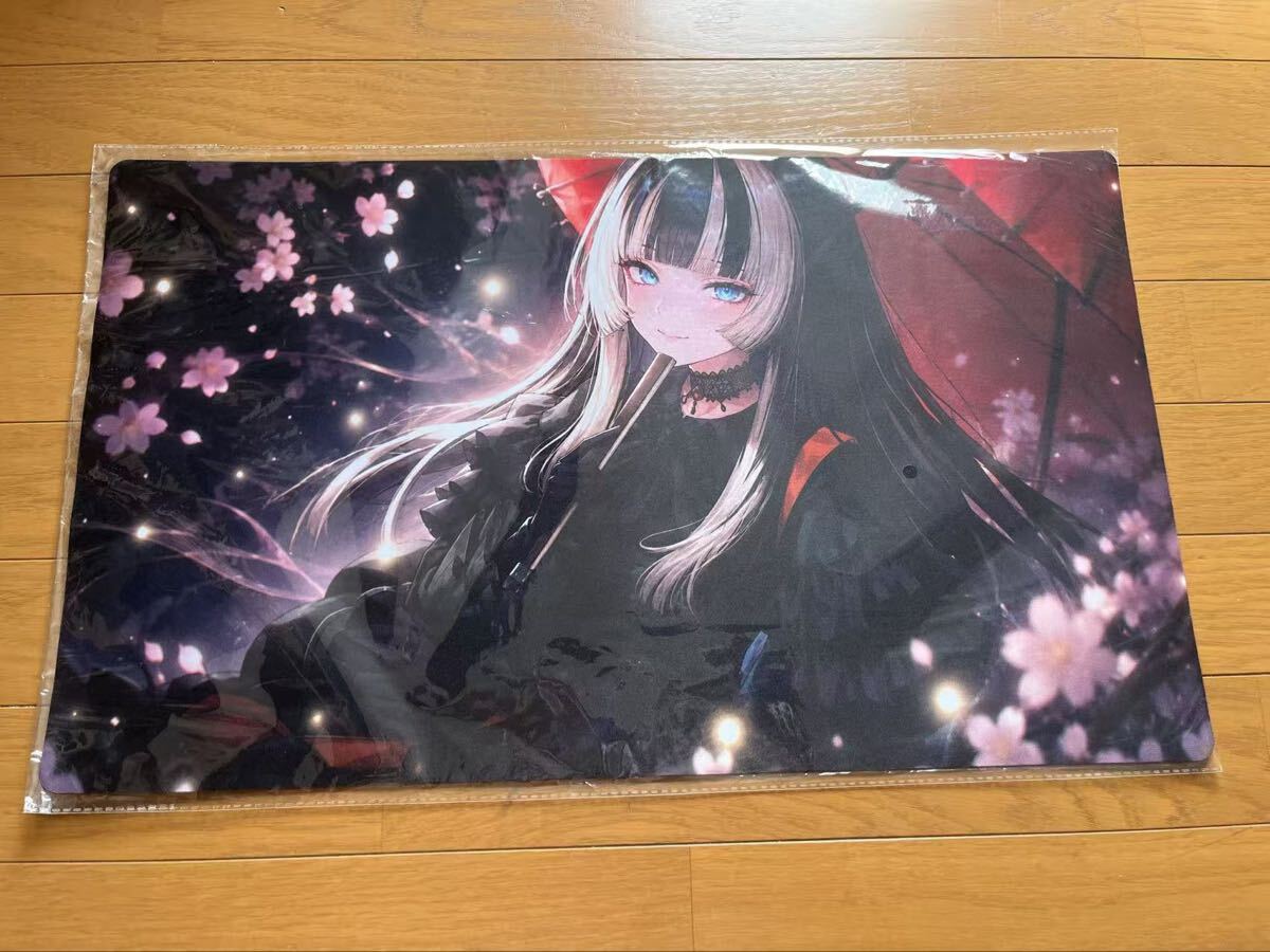 ホロライブ hololive ラバーマット プレイマット 約600mm×350mm 湊