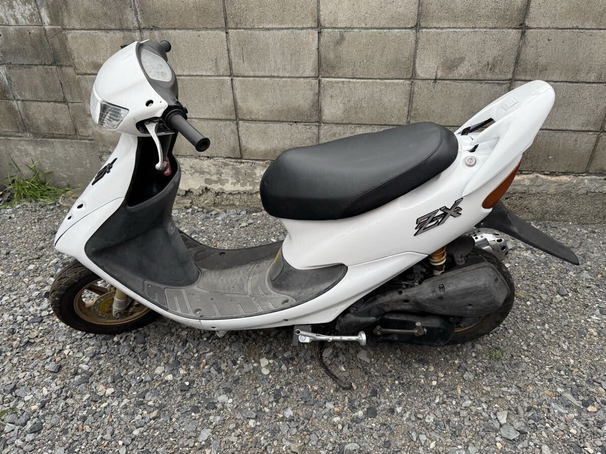 ライブディオ ZX ホワイト af35 軽整備済み DIO 検索 af34 JOG ZRの