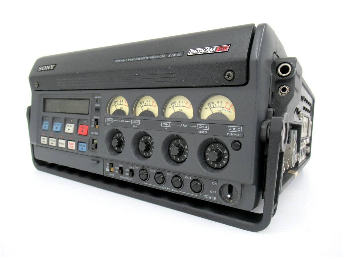 中古】SONY BVW-D75 BETACAM-SP スタジオレコーダー 現状の落札情報