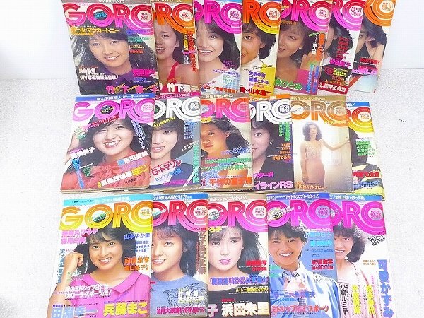 松田聖子 中森明菜 薬師丸ひろ子 夏目雅子 斉藤由貴 松本伊代 切抜き 7