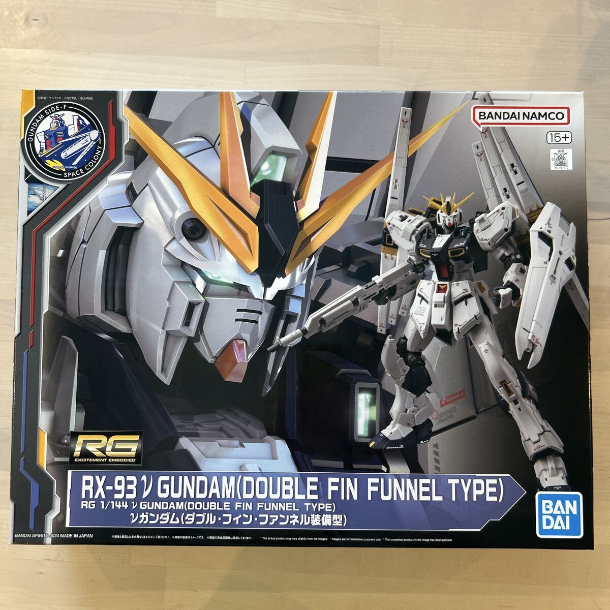 RG 1/144 νガンダム+ダブルフィンファンネル拡張セット+HWS拡張セット RG 1/144 νガンダム+ダブルフィンファンネル拡張セット+HWS拡張セット