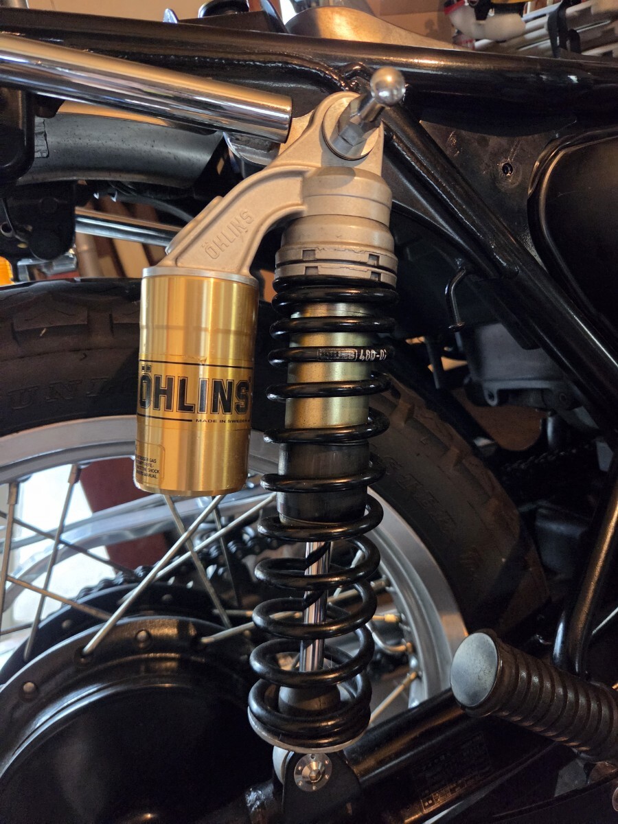 当時物！初期型 旧OHLINS ガイコツ オーリンズ GSX1100S 刀 カタナ