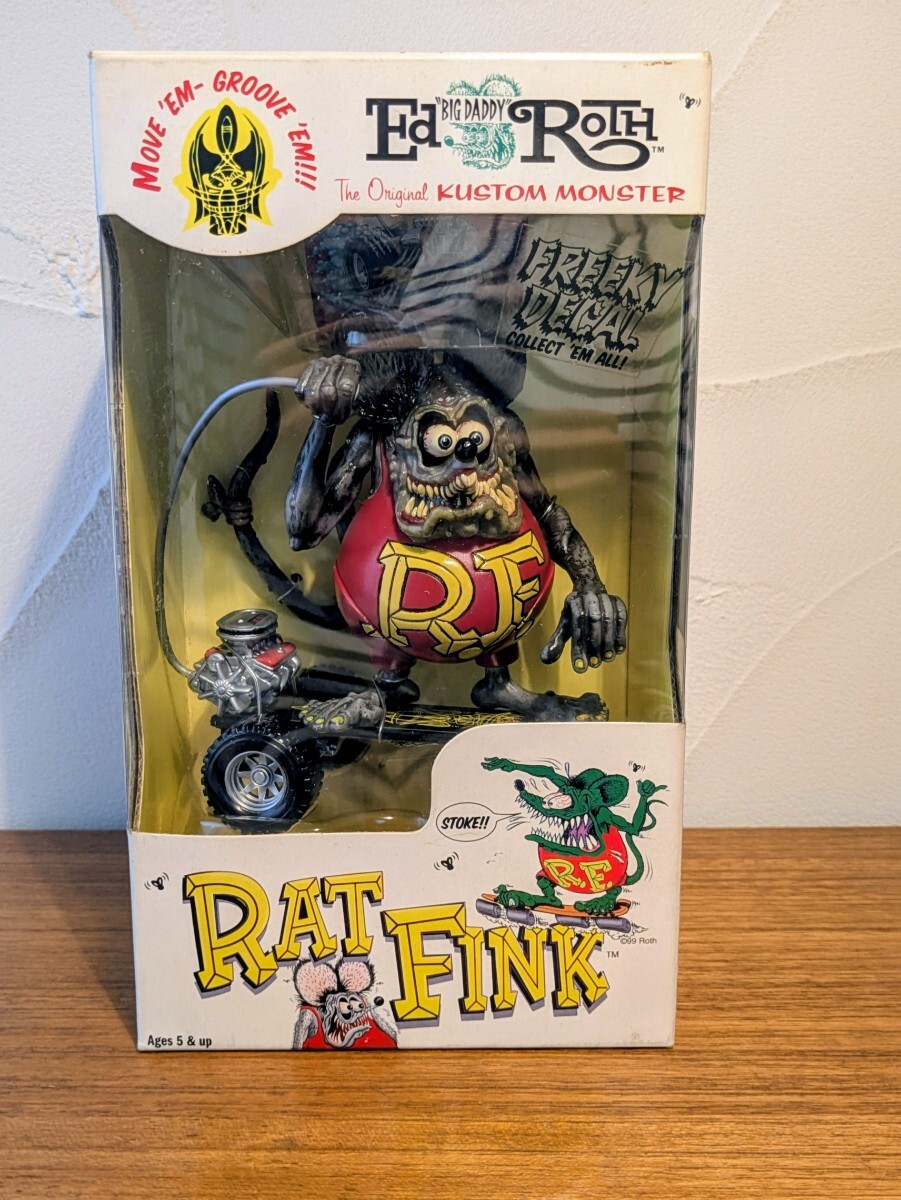 RAT FINK ラットフィンク 額入りイラスト ポスター HOTROD ホット