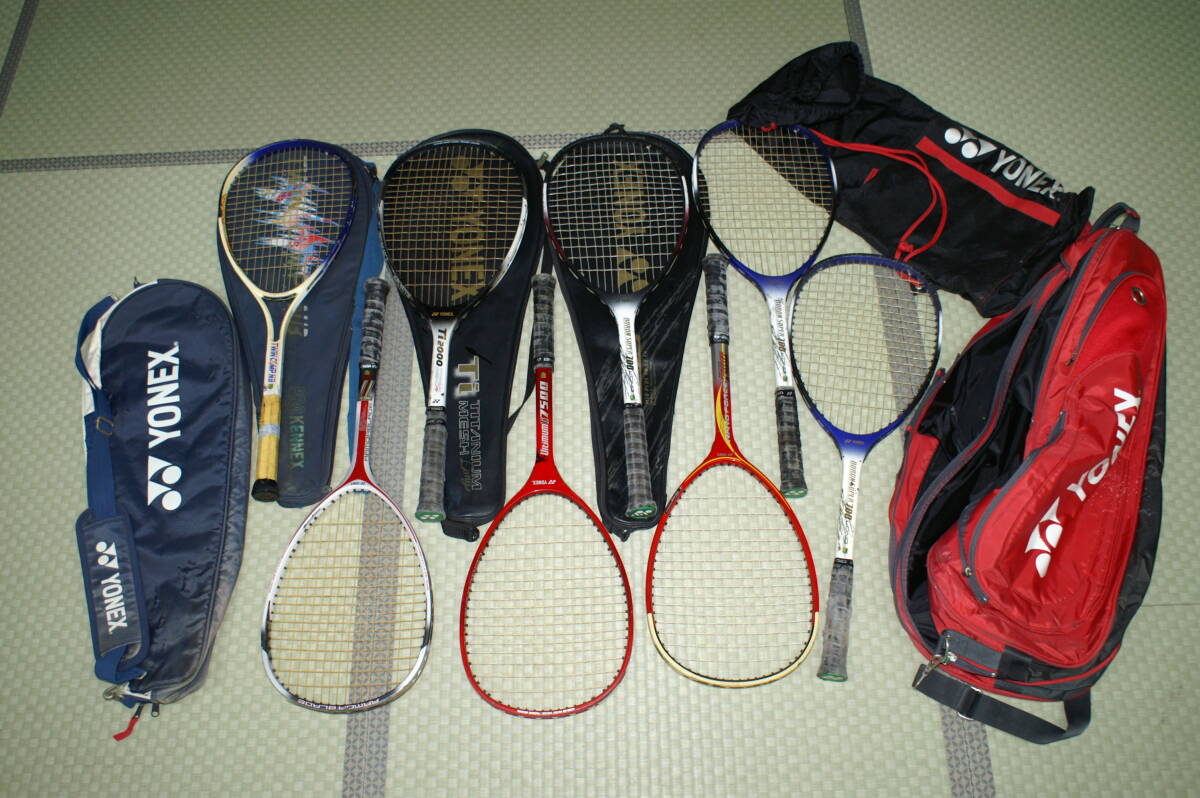 YONEX ソフトテニスラケットケース」の直近30日のオークション落札価格