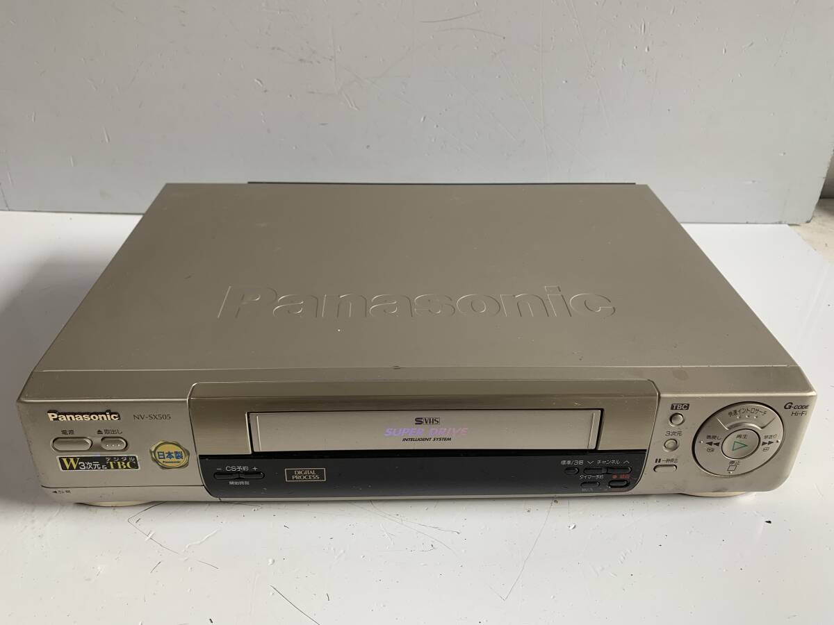 SONY VHS ビデオデッキ SLV-FX9 1998年製 動作確認済み 再生・早送り