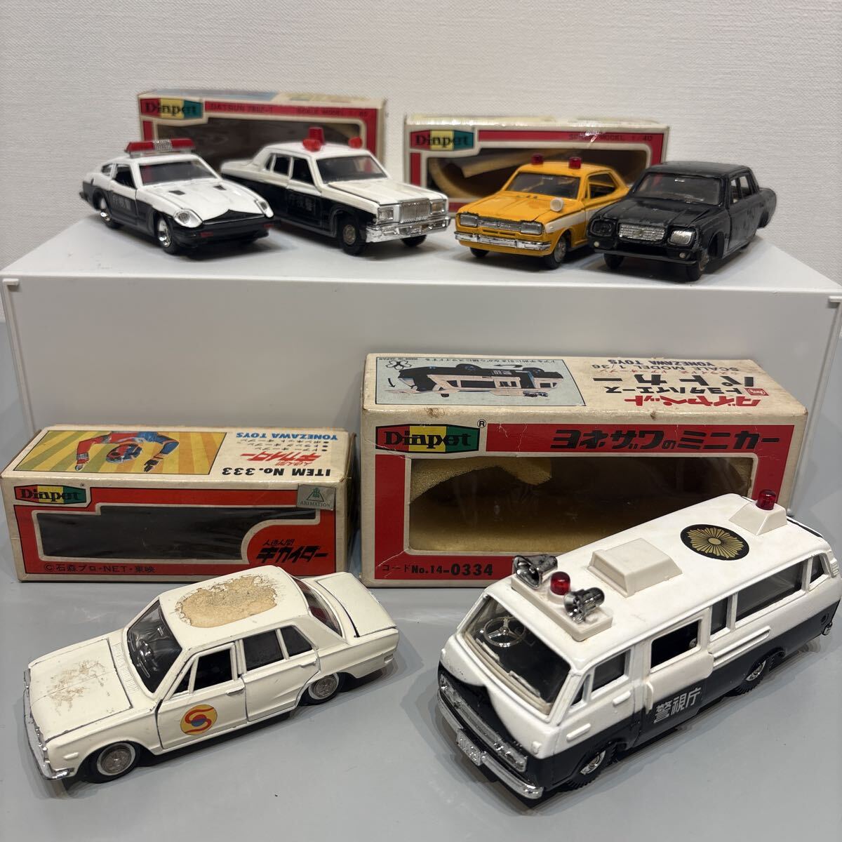ダイヤペット 日産 フェアレディZ パトカー Z31 1/40 中国製の落札情報