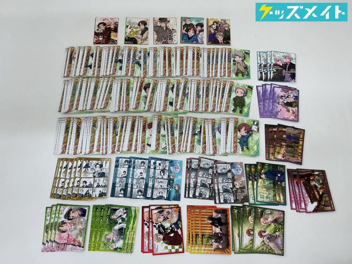 即決 【初版】 ヘタリア 62枚set トレカ BOX特典 アニメイト店舗特典
