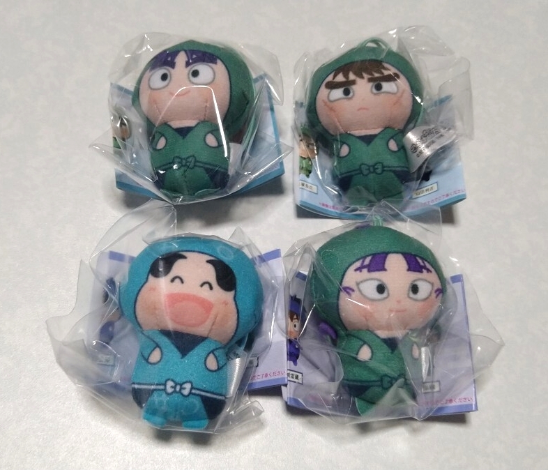 新品】忍たま乱太郎 6年生 善法寺伊作 食満留三郎 立花仙蔵 潮江文次郎