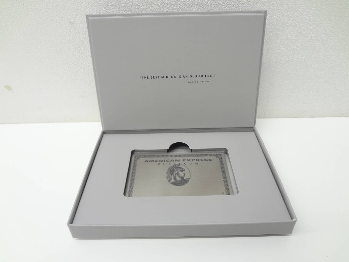 【新品】AMEX センチュリオンカード オーバーナイトジュエリーボックス 新品】AMEX センチュリオンカード オーバーナイトジュエリーボックス