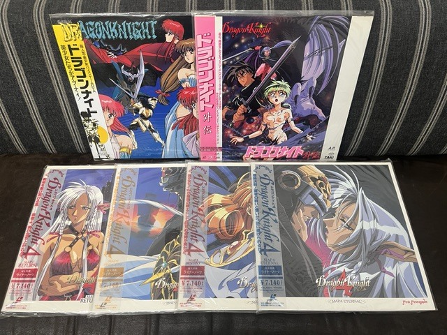 送料無料】sp00642◇ドラゴンナイト外伝 レーザーディスク/LD/中古品の