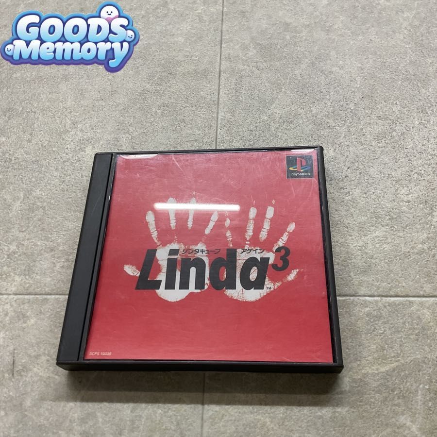 中古】PS LINDA 3 リンダキューブ AGAIN アゲイン 発売告知販促広告