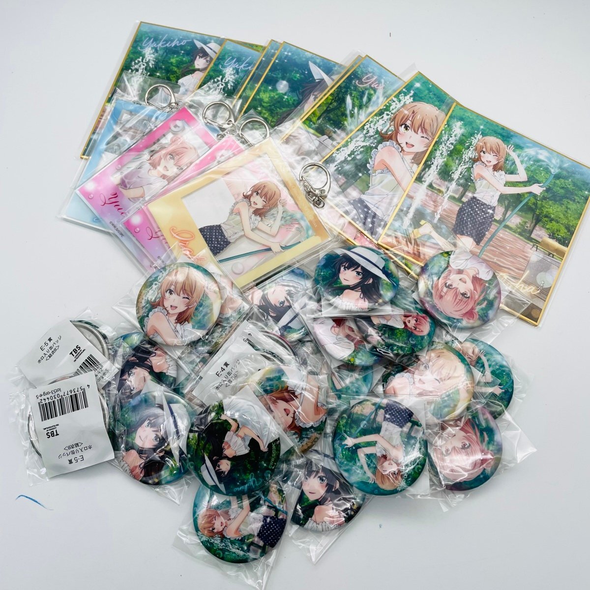 未使用】きゃらっとくじ 俺ガイル A3クリアポスター 全3種 やはり俺の