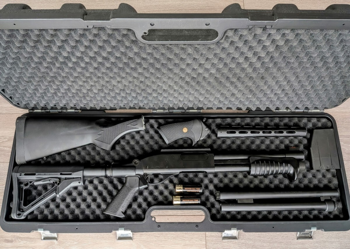 中古品】東京マルイ M870 タクティカル 外装カスタム ショットガン