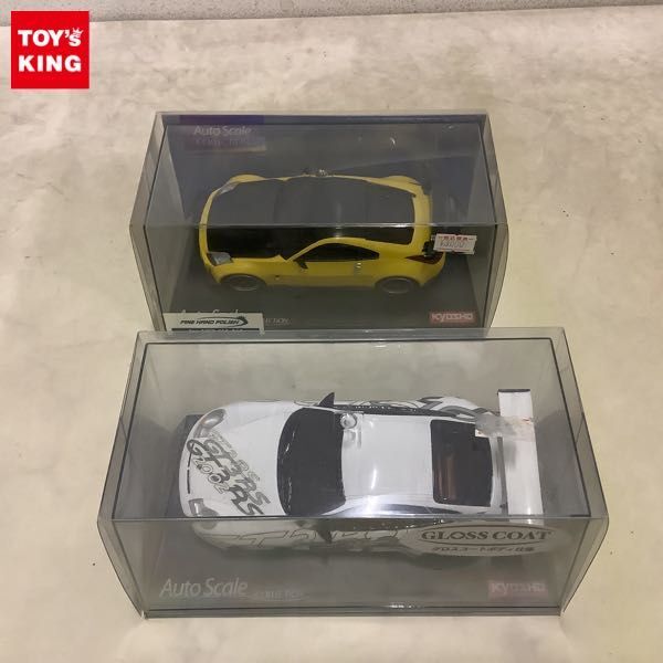 中古】京商 ミニッツ 日産フェアレディZ Z33 シルバー オートスケール