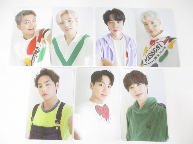 BTS 防弾少年団 FAKE LOVE 自撮りフォトカード 7枚セット ファンクラブ
