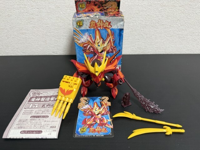 魔神英雄伝ワタル2 プラクション FA夏鬼丸 組立済 ジャンク プラモデル