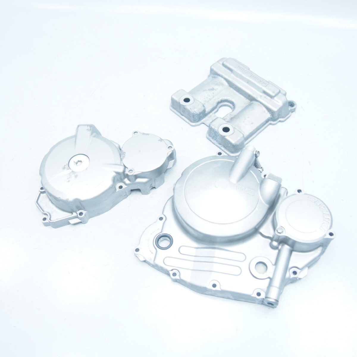 ホンダGB250クラブマン　結晶塗装済みカバー5点 塗装後未使用GB250クラブマンMC10結晶塗装ブラック純正エンジンカバー