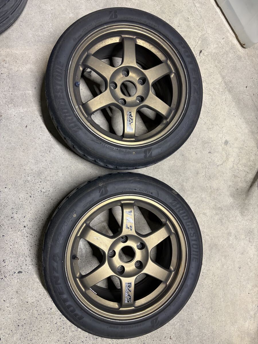 てっしー様 エンケイ RC-T5 16インチ 7.5J 7J A052 225/45R16 205