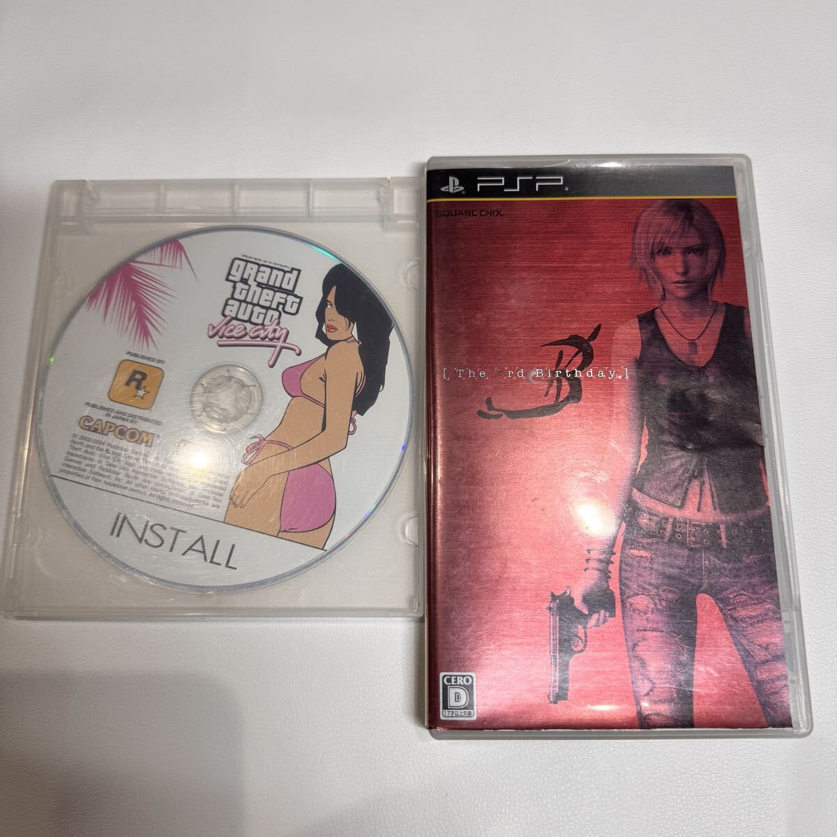 PSP The 3rd Birthday ザ・サード バースデイ 販促用 B2 ポスター