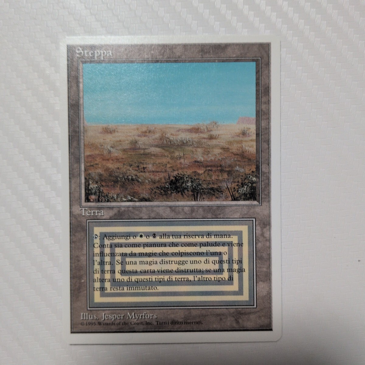 中古】MTG デュアルランド 白黒 土地 スクラブランド Scrublandの