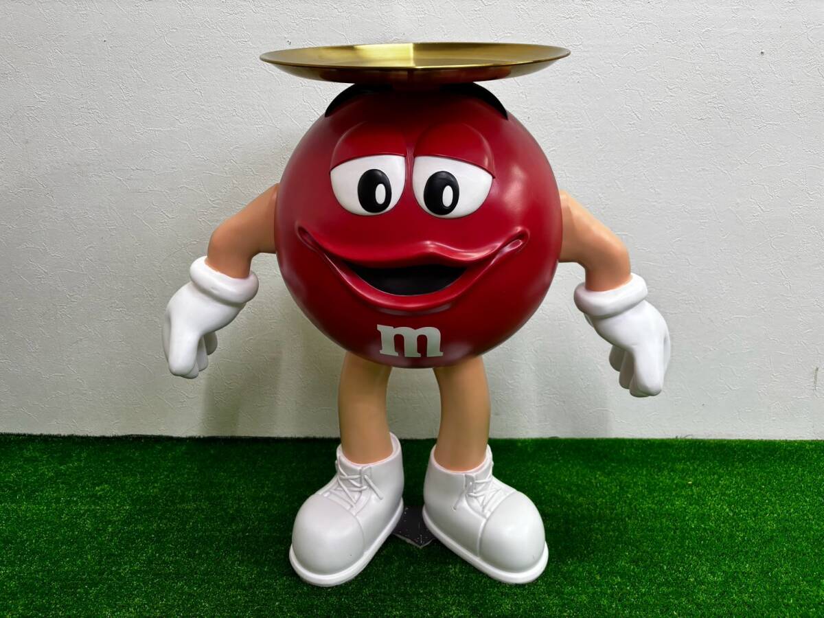 M&M エムアンドエムズ ディスプレイ 一体店頭 でかい レッド 赤 非売品