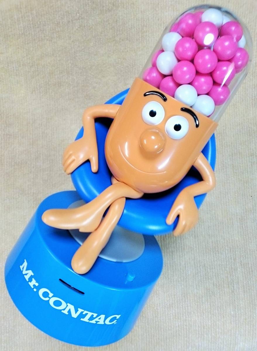 Mr.コンタック時計付き貯金箱 人形 フィギュア Mr.CONTAC/ミスター