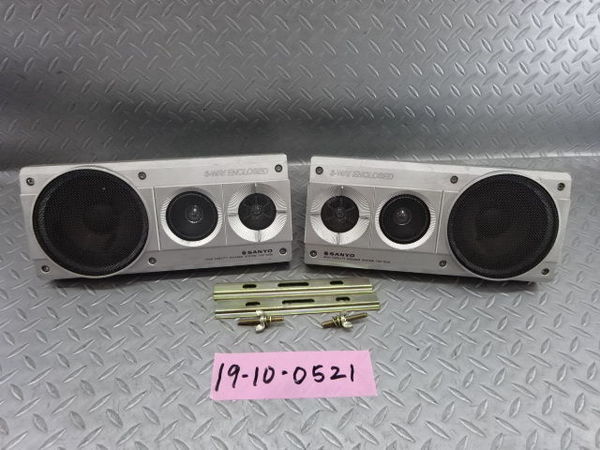 SANYO サンヨー スピーカー RED SOUND FSP-V850 3WAY 置き型 左右