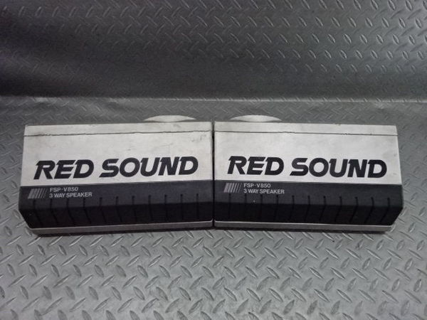 SANYO サンヨー スピーカー RED SOUND FSP-V850 3WAY 置き型 左右