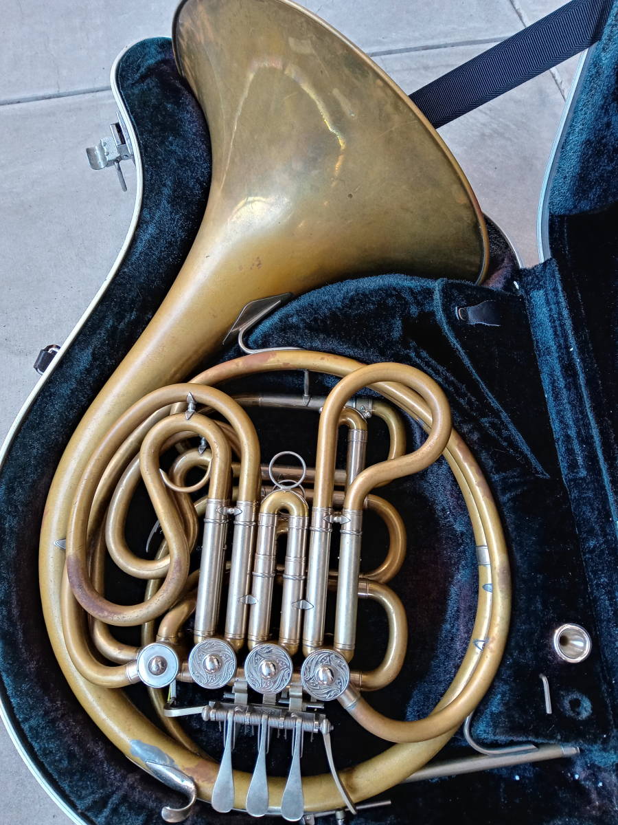 YAMAHA ヤマハ YHR667改 状態良好貴重フレンチホルンHornフルダブルの落札情報詳細 ヤフオク落札価格検索 オークフリー
