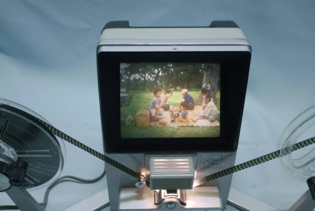 明るい画面 S／Rフィルム両用 8ミリフィルム編集機 8mm