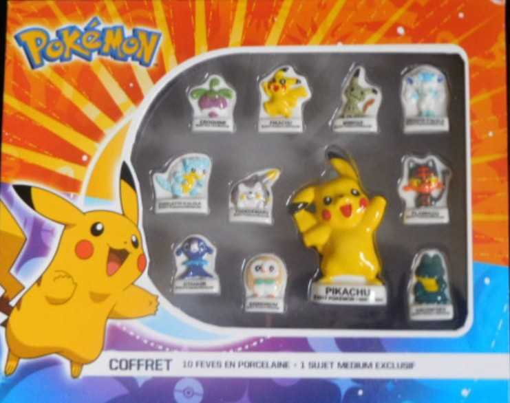 ポケモン フェーブフェーヴ10体セットフランスピカチュウ等