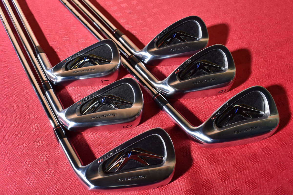 AKIRA PROTOTYPE KS-801FH ゴルフアイアン 6本セット S AKIRA PROTOTYPE KS-801FH ゴルフアイアン 6本セット S