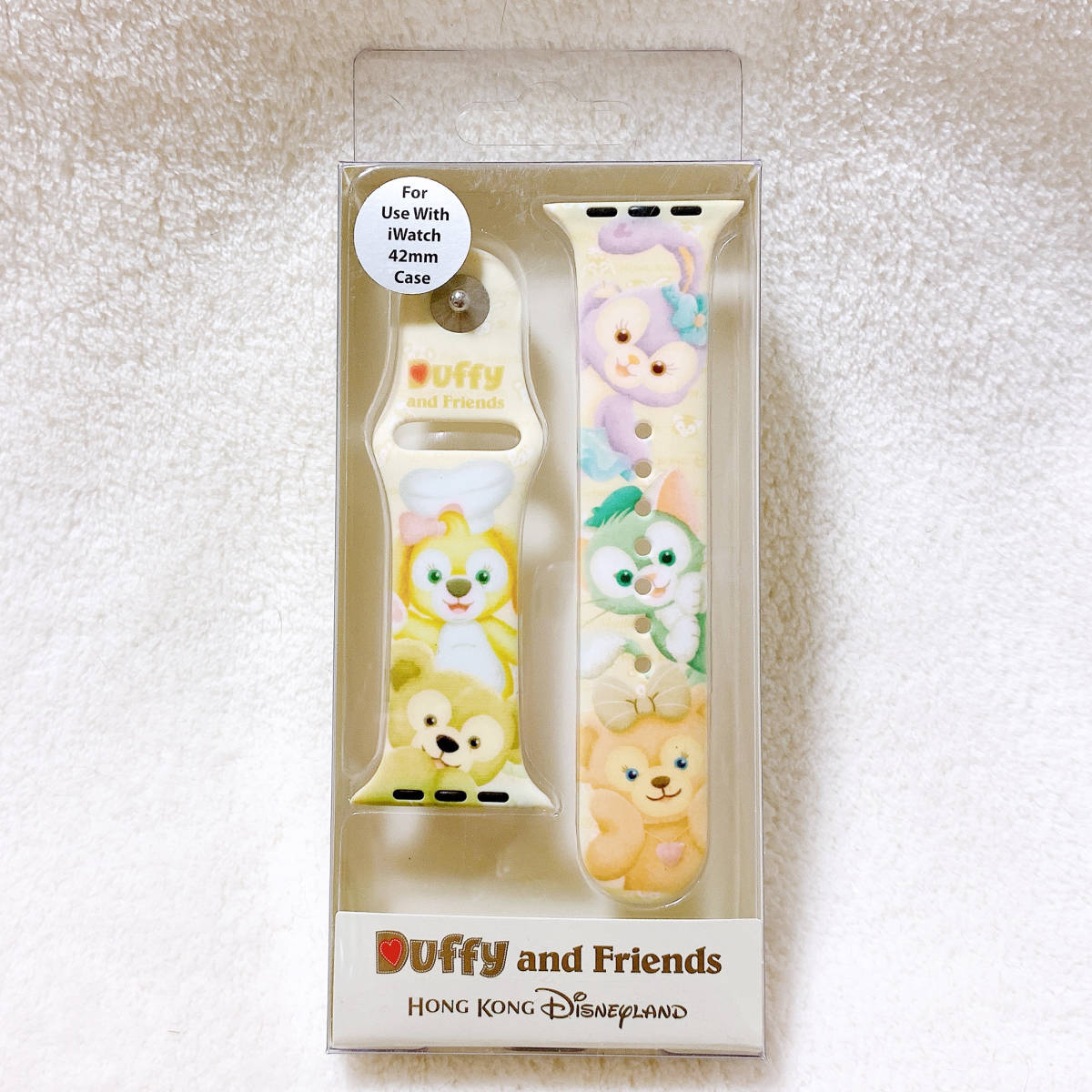 新品 香港ディズニーランド ダッフィー シェリーメイ ジェラトーニ クッキーアン アップルウォッチ Apple Watch 42mm ベルト 海外限定 日本未 の落札情報詳細 ヤフオク落札価格情報 オークフリー スマートフォン版
