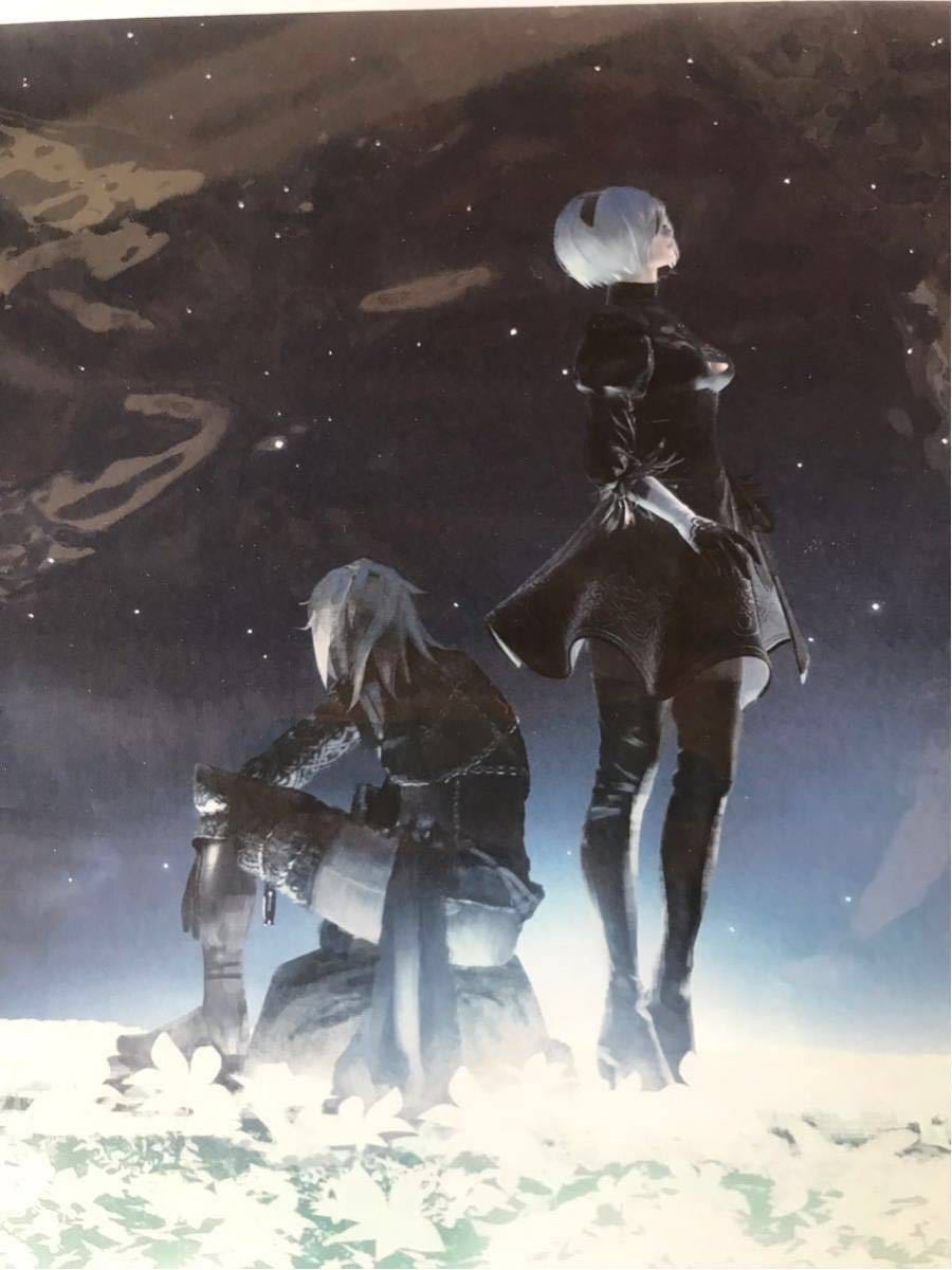 NieR:Automata 複製原画 今ハ星モ無ク ニーアオートマタ 直筆サイン NieR:Automata 複製原画 今ハ星モ無ク ニーアオートマタ ニーア