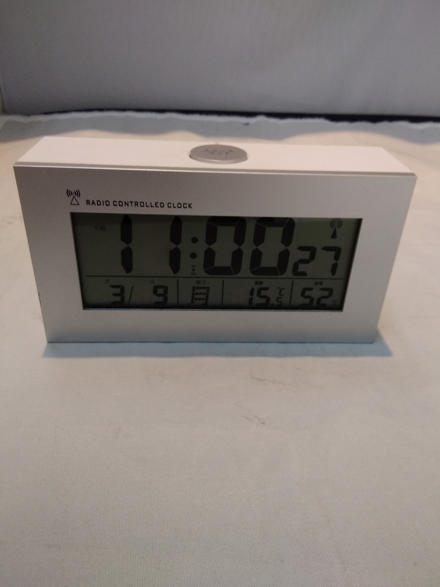 radio controlled clock 電波時計 デジタル時計 電波時計 radio controlled clock 動作品の落札情報詳細