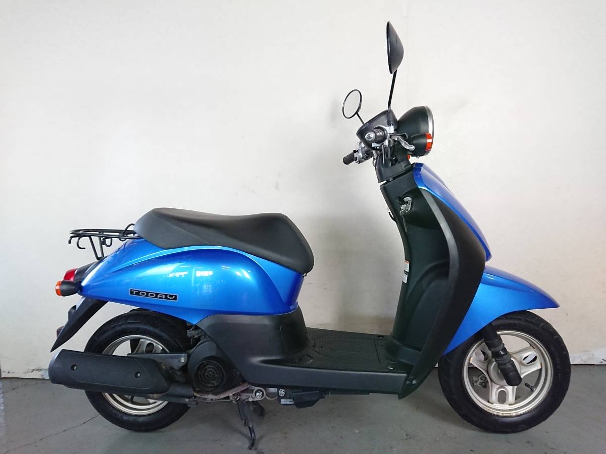 決まりました。インジェクション トゥデイ　AF67　２０１2年 燃費のいいスクーター　 73.0 km/L 購入者様決まりました。インジェクション トゥデイ AF67 2012年