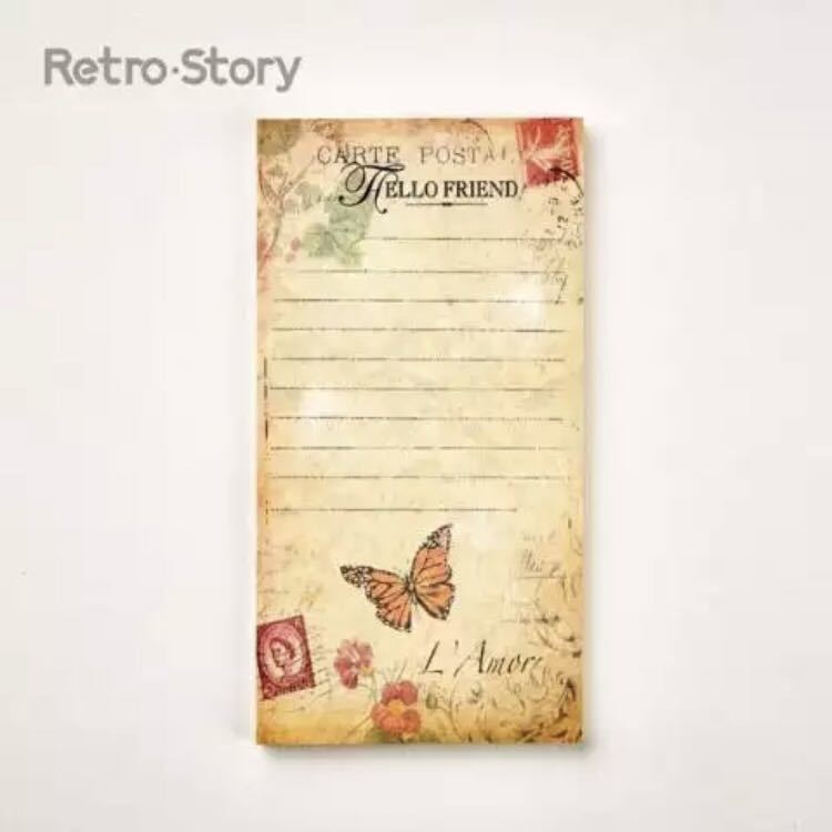 新品 新品 送料無料 メモパッド 蝶々 チョウ ヴィンテージ ジャンクジャーナル素材 スクラップブッキング メモ用紙 紙もの レトロ アンティーク の落札情報詳細 ヤフオク落札価格情報 オークフリー スマートフォン版