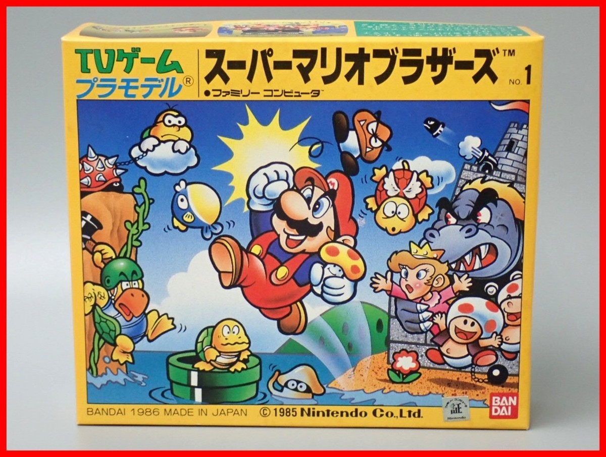新品】☆未組立 BANDAI/バンダイ TVゲームプラモデル スーパーマリオ