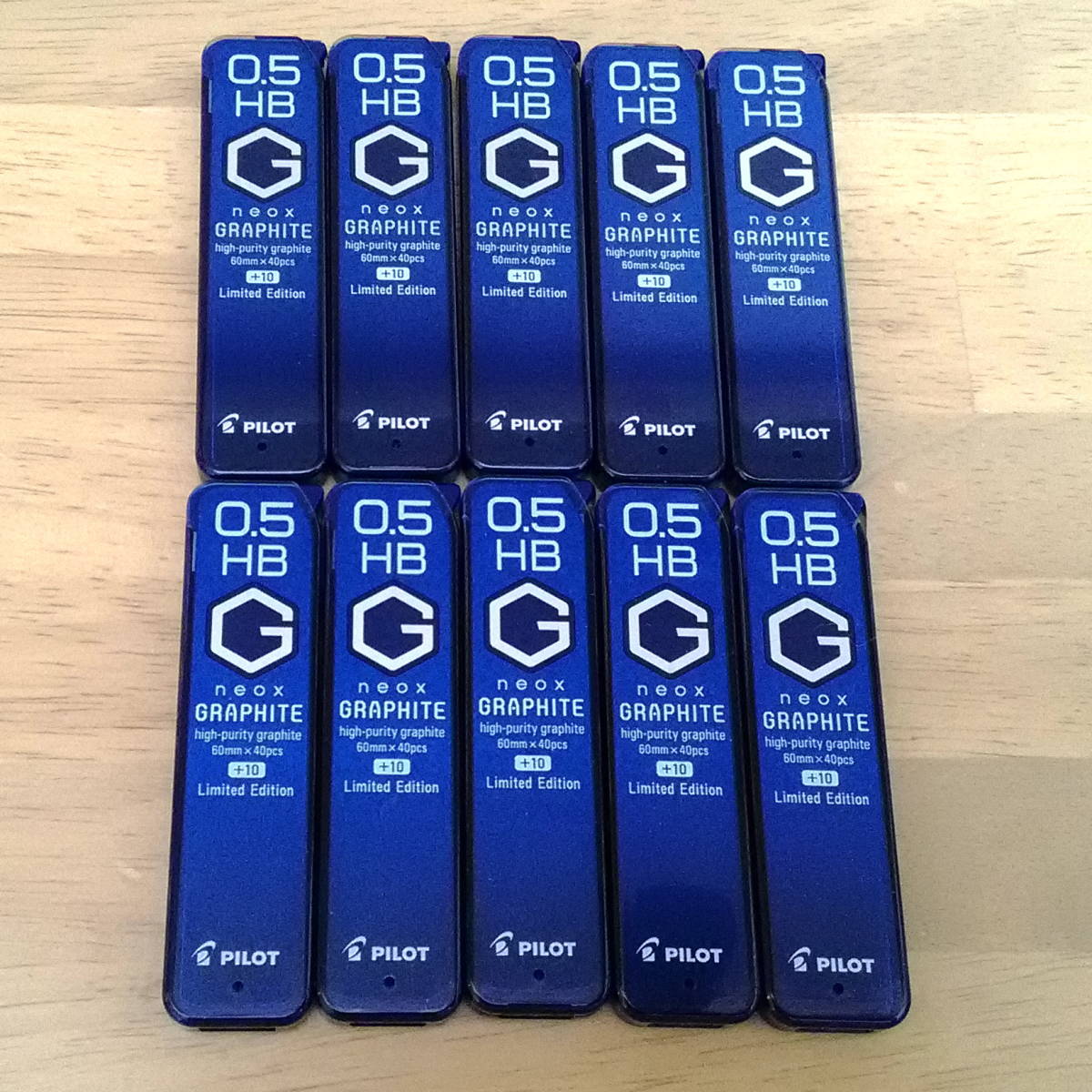 新品 Pilot シャー芯 0 5mm Hb 500本 シャープ替芯 ネオックス グラファイト パイロット シャーペン Neox Graphite の落札情報詳細 ヤフオク落札価格情報 オークフリー スマートフォン版