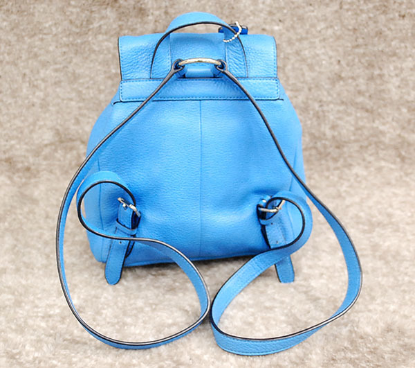 コーチ ペブルド レザー ビリー バックパック リュックサック レザー