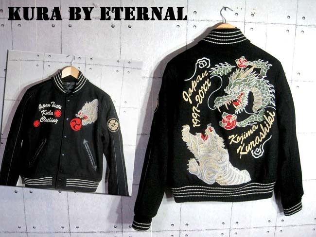 ETERNAL エターナル / Kula by ETERNAL スタジャン 刺繍 ETERNAL