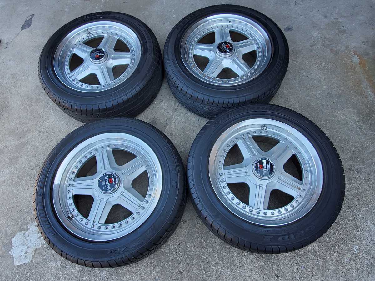 IMPUL インパル R701 16インチ 7J +32 4穴 PCD114.3 4本セット の落札